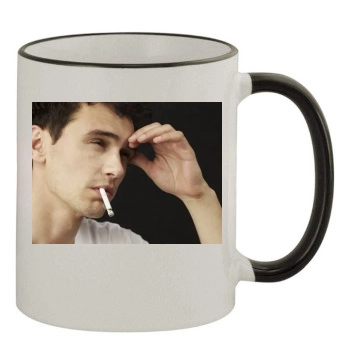 James Franco 11oz Colored Rim & Handle Mug