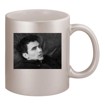 James Franco 11oz Metallic Silver Mug