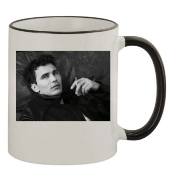 James Franco 11oz Colored Rim & Handle Mug