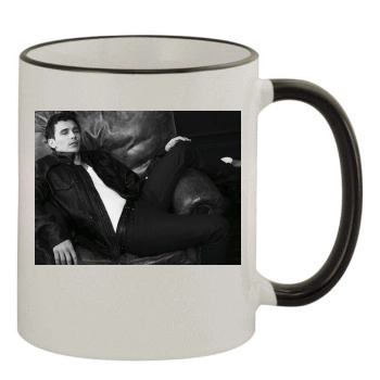 James Franco 11oz Colored Rim & Handle Mug