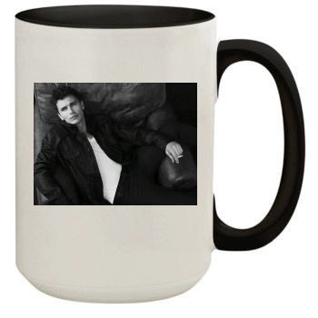 James Franco 15oz Colored Inner & Handle Mug