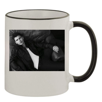 James Franco 11oz Colored Rim & Handle Mug