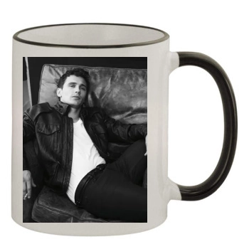 James Franco 11oz Colored Rim & Handle Mug