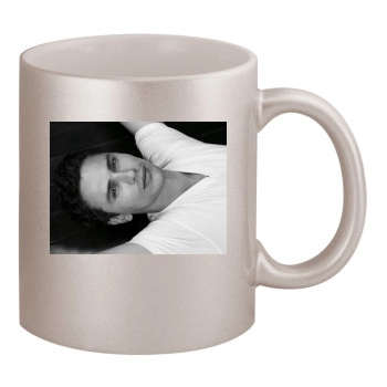 James Franco 11oz Metallic Silver Mug