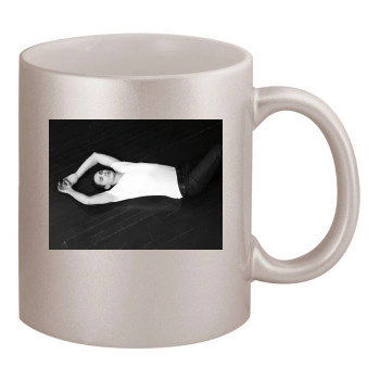 James Franco 11oz Metallic Silver Mug