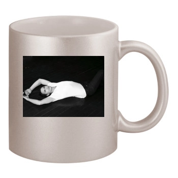 James Franco 11oz Metallic Silver Mug