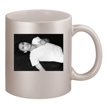 James Franco 11oz Metallic Silver Mug