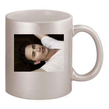 James Franco 11oz Metallic Silver Mug