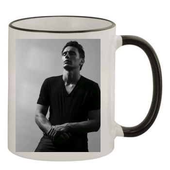 James Franco 11oz Colored Rim & Handle Mug