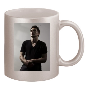 James Franco 11oz Metallic Silver Mug