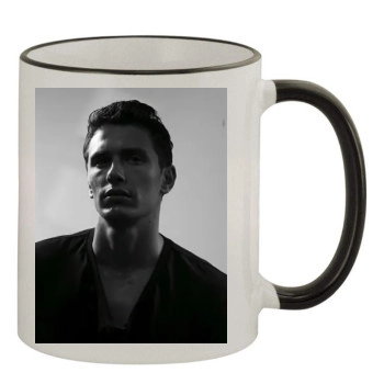 James Franco 11oz Colored Rim & Handle Mug