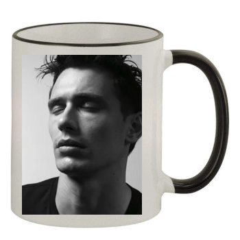 James Franco 11oz Colored Rim & Handle Mug