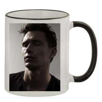 James Franco 11oz Colored Rim & Handle Mug