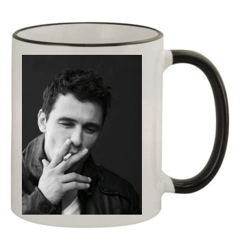 James Franco 11oz Colored Rim & Handle Mug