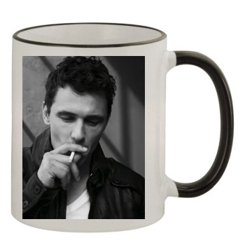 James Franco 11oz Colored Rim & Handle Mug