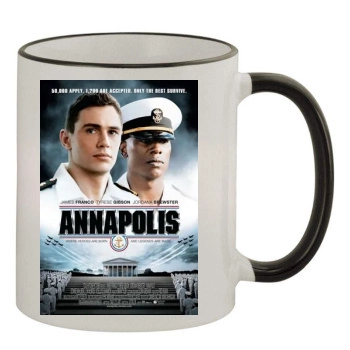 James Franco 11oz Colored Rim & Handle Mug