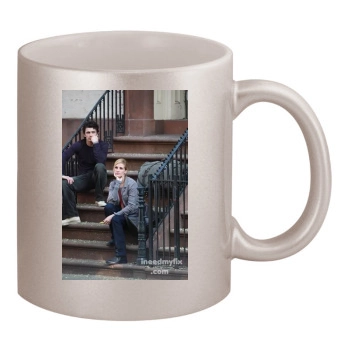 James Franco 11oz Metallic Silver Mug