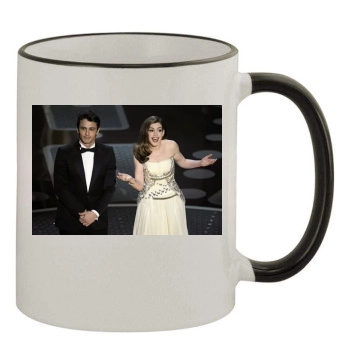 James Franco 11oz Colored Rim & Handle Mug