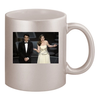 James Franco 11oz Metallic Silver Mug