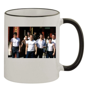 James Franco 11oz Colored Rim & Handle Mug