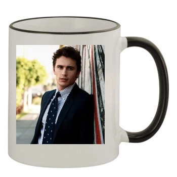 James Franco 11oz Colored Rim & Handle Mug