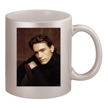 James Franco 11oz Metallic Silver Mug