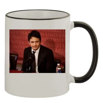 James Franco 11oz Colored Rim & Handle Mug