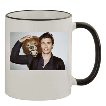 James Franco 11oz Colored Rim & Handle Mug