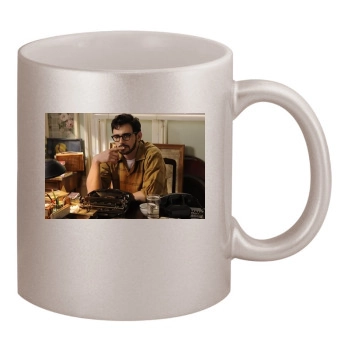 James Franco 11oz Metallic Silver Mug