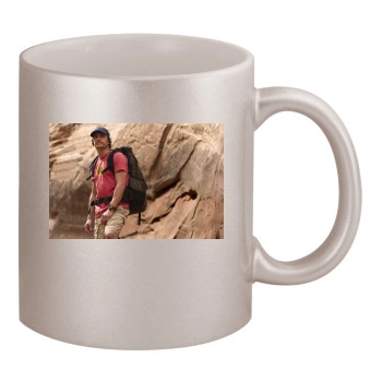 James Franco 11oz Metallic Silver Mug