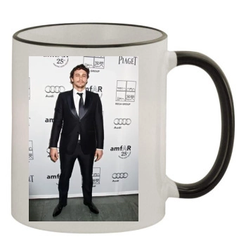 James Franco 11oz Colored Rim & Handle Mug