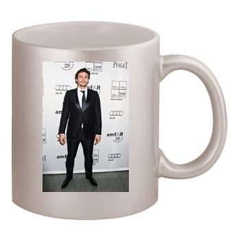 James Franco 11oz Metallic Silver Mug