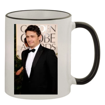 James Franco 11oz Colored Rim & Handle Mug