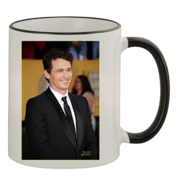 James Franco 11oz Colored Rim & Handle Mug