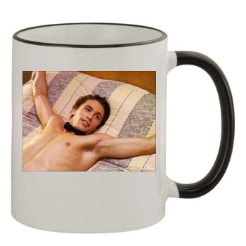 James Franco 11oz Colored Rim & Handle Mug