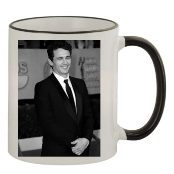 James Franco 11oz Colored Rim & Handle Mug