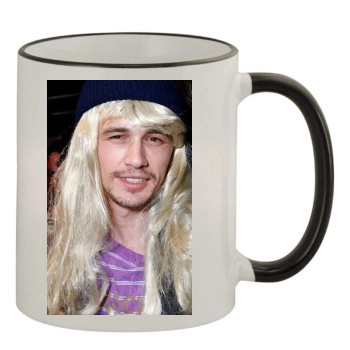 James Franco 11oz Colored Rim & Handle Mug