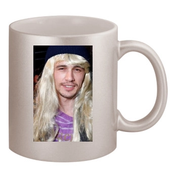 James Franco 11oz Metallic Silver Mug