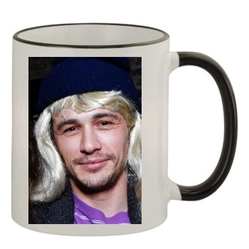 James Franco 11oz Colored Rim & Handle Mug