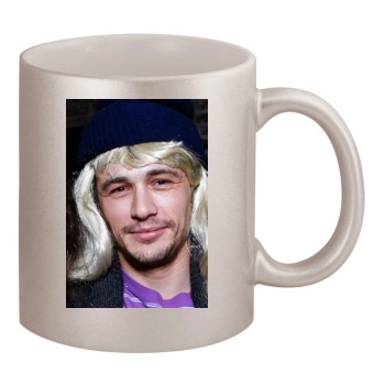 James Franco 11oz Metallic Silver Mug