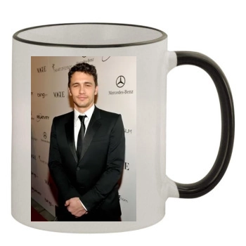 James Franco 11oz Colored Rim & Handle Mug