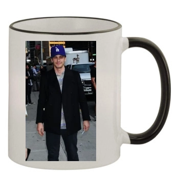 James Franco 11oz Colored Rim & Handle Mug