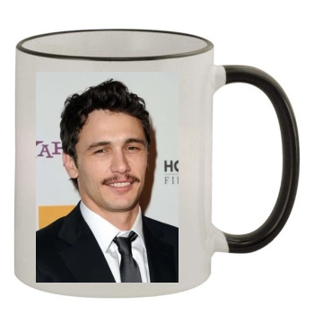 James Franco 11oz Colored Rim & Handle Mug