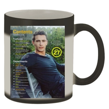 James Franco Color Changing Mug