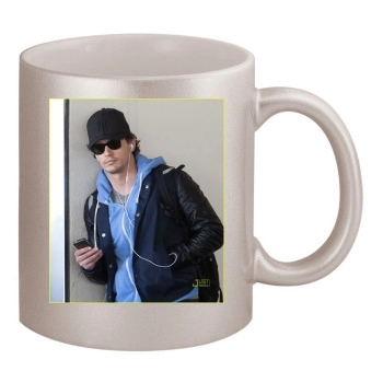 James Franco 11oz Metallic Silver Mug