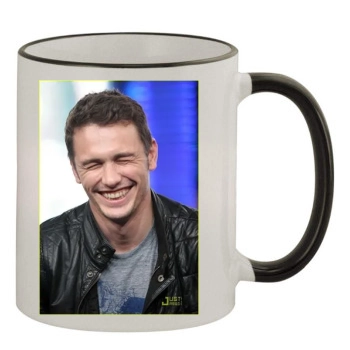 James Franco 11oz Colored Rim & Handle Mug