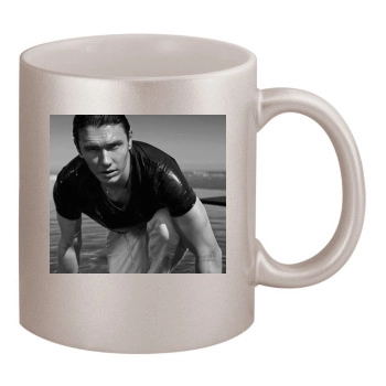 James Franco 11oz Metallic Silver Mug