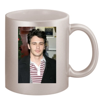 James Franco 11oz Metallic Silver Mug