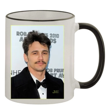 James Franco 11oz Colored Rim & Handle Mug