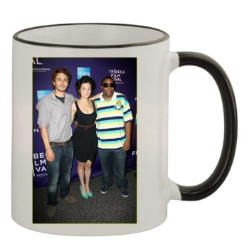 James Franco 11oz Colored Rim & Handle Mug